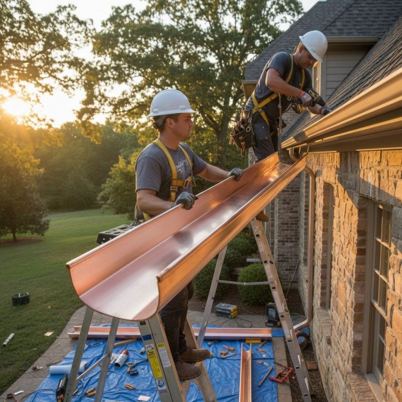 Gutter Cap Installation detail